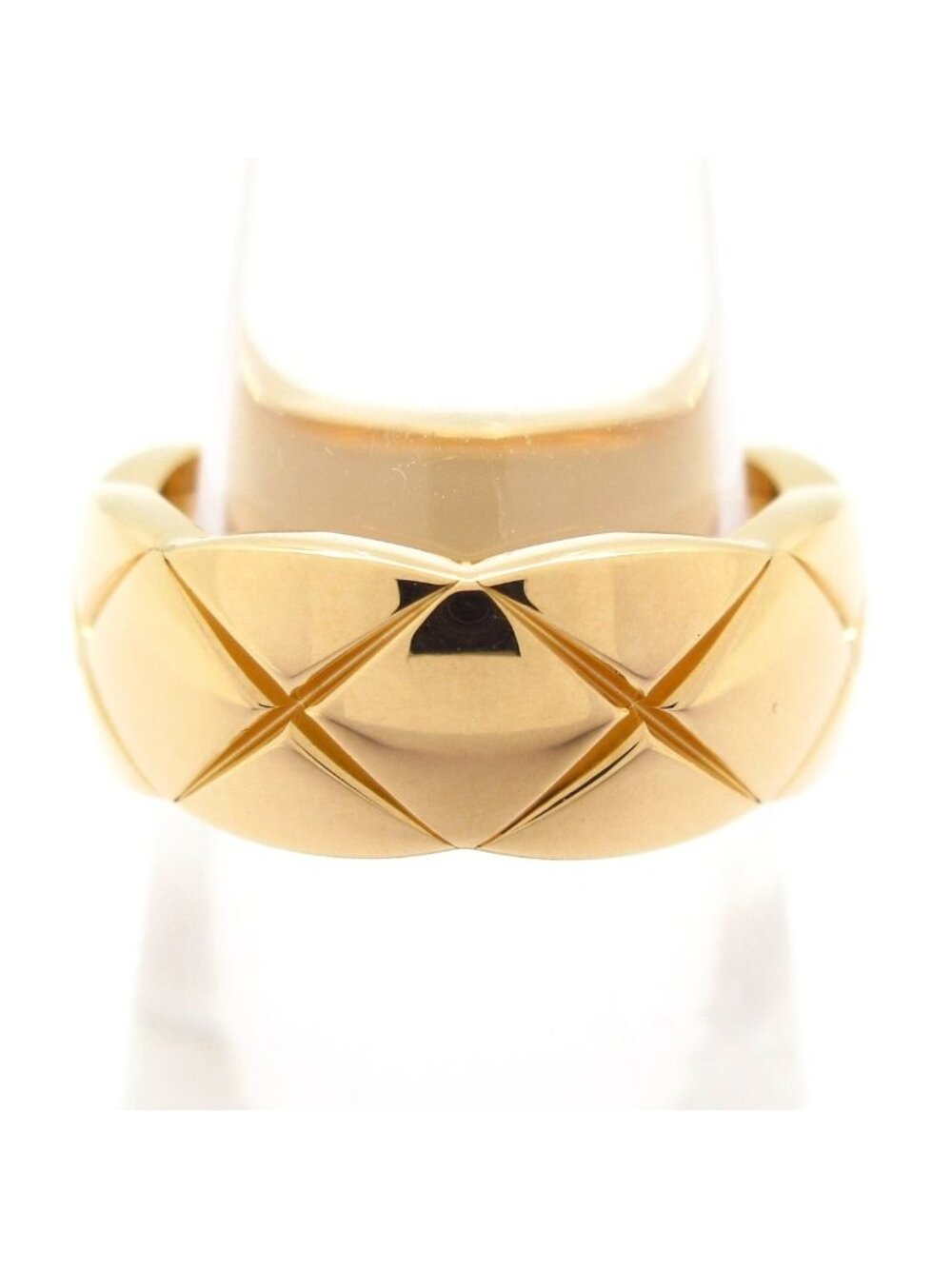 Chanel Ring 46 Coco Crush Medium 18K Yellow Gold
